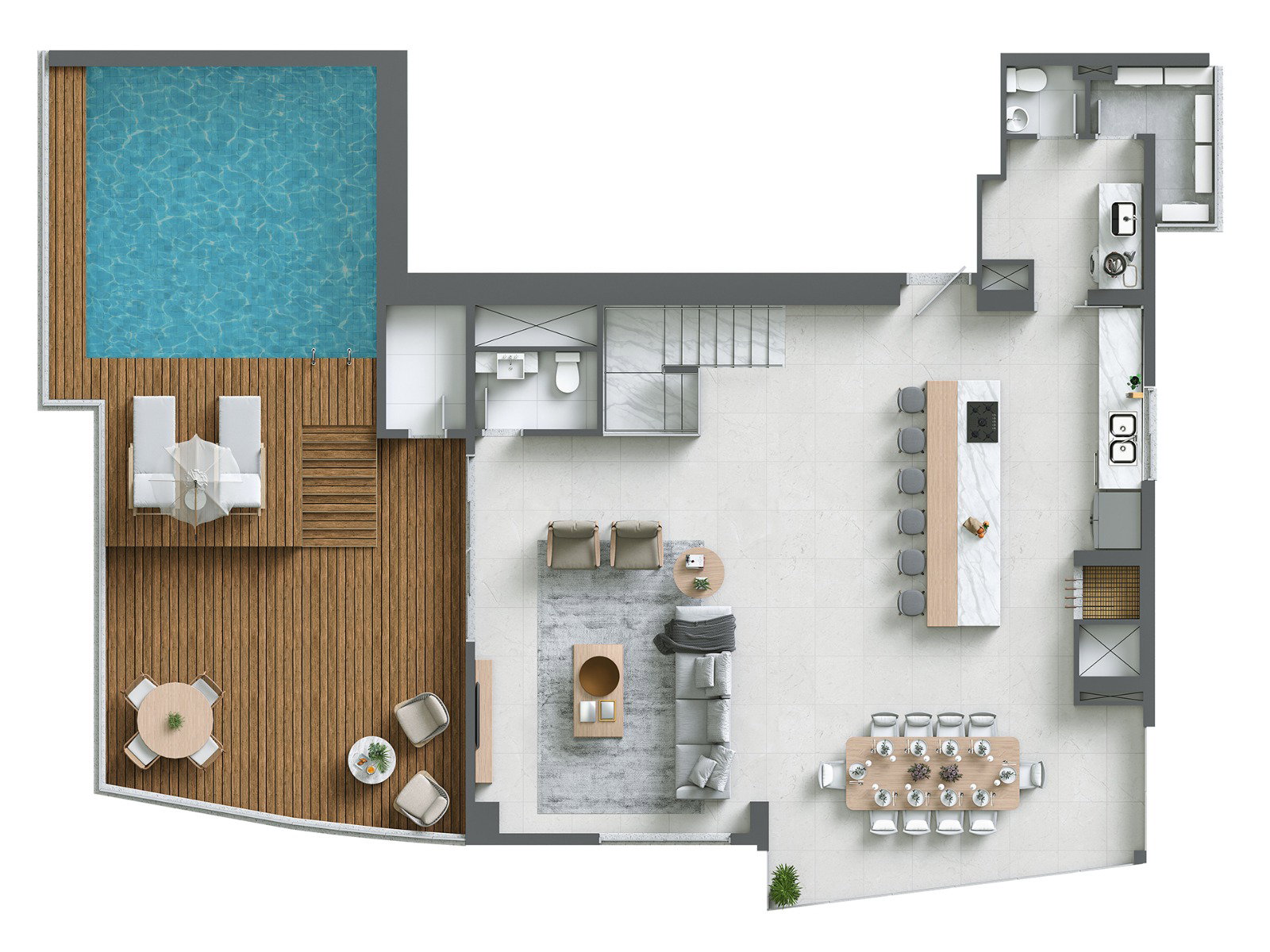 Planta 8 de Ápice