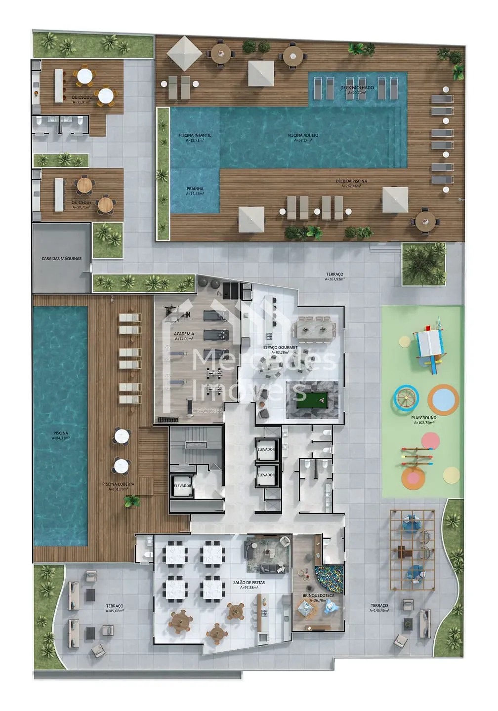 Foto 52 de Apartamento com 1 suíte + 2 dormitórios à venda, Centro, Itajaí, SC