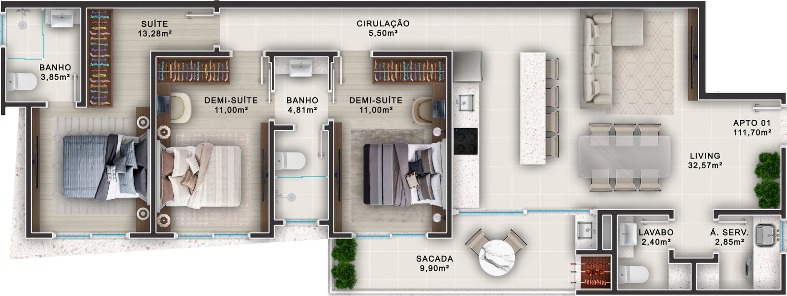 Planta 5 de The Ocean Side Tower