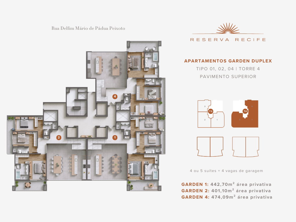 Planta 12 de Reserva Recife