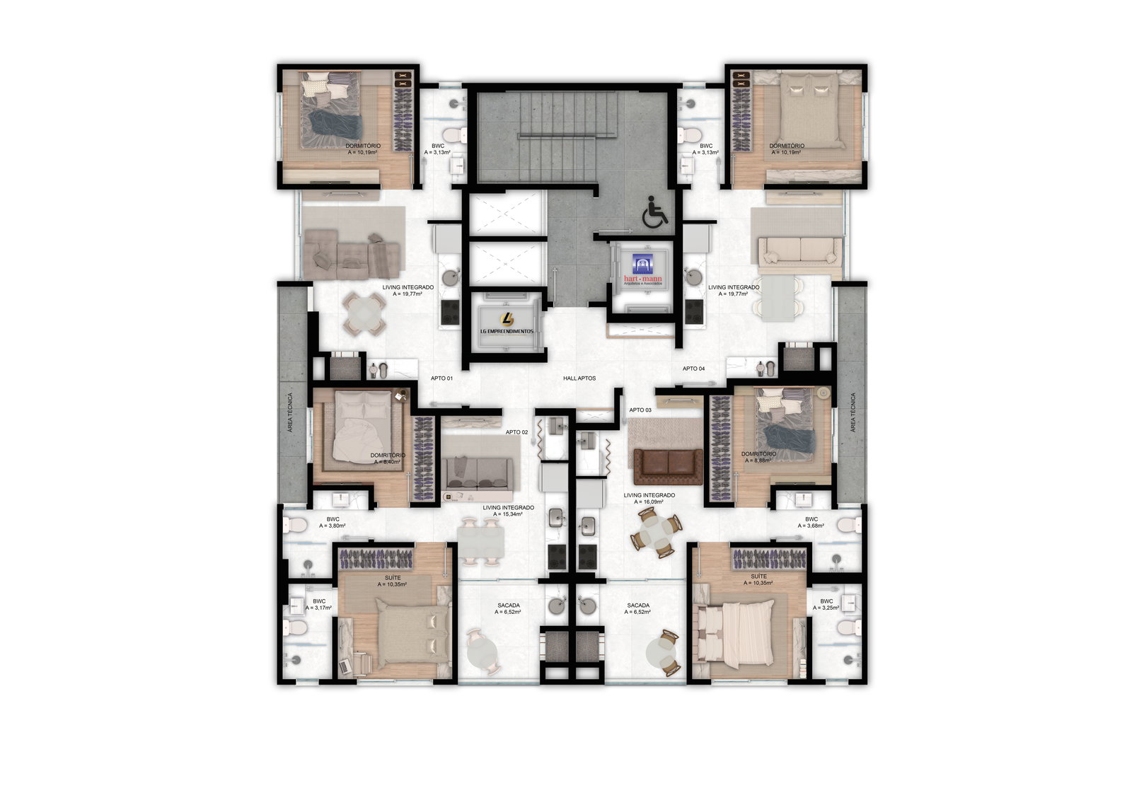 Planta 1 de Reserva Esmeralda