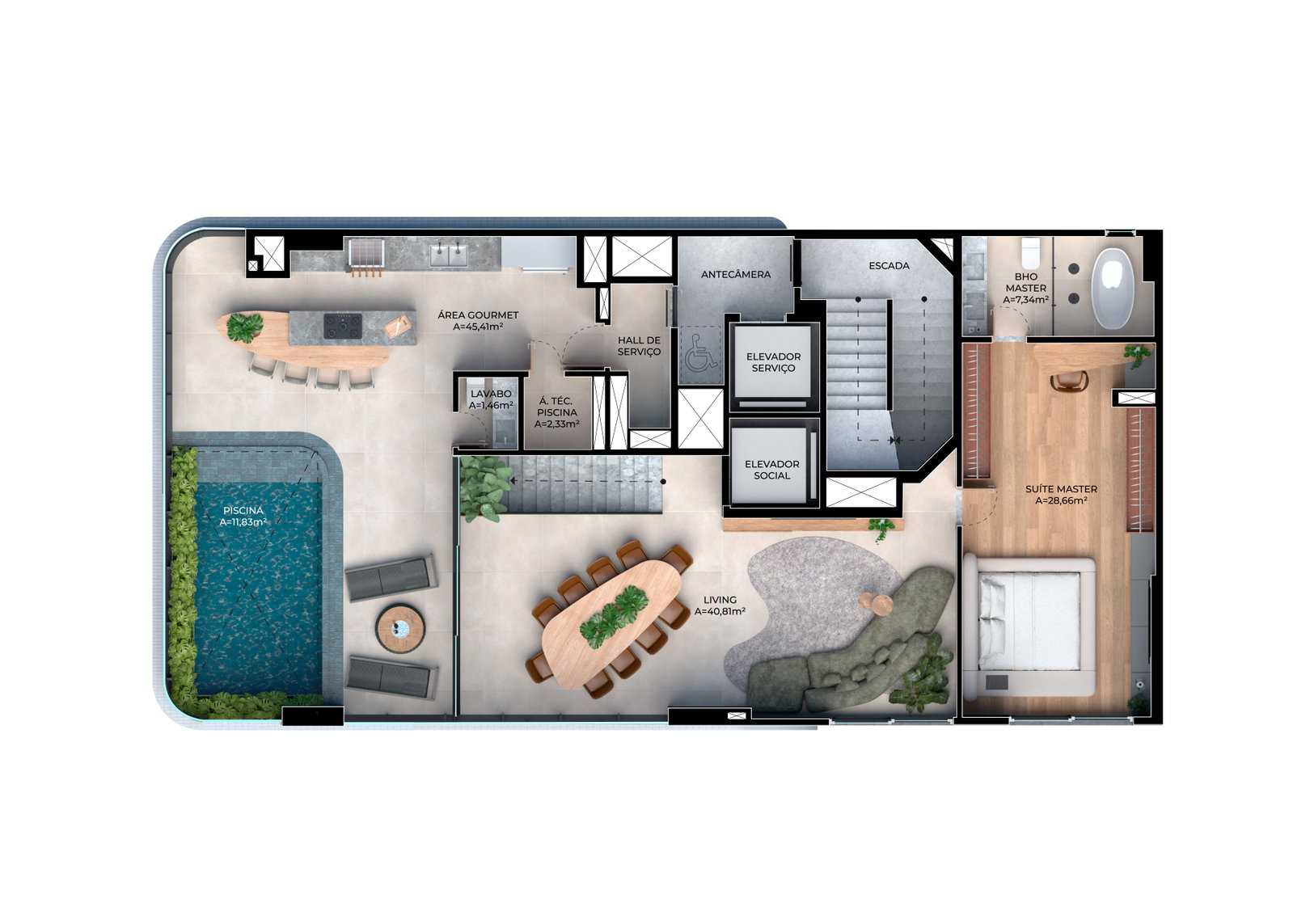 Planta 5 de Quantum - Rua 2850