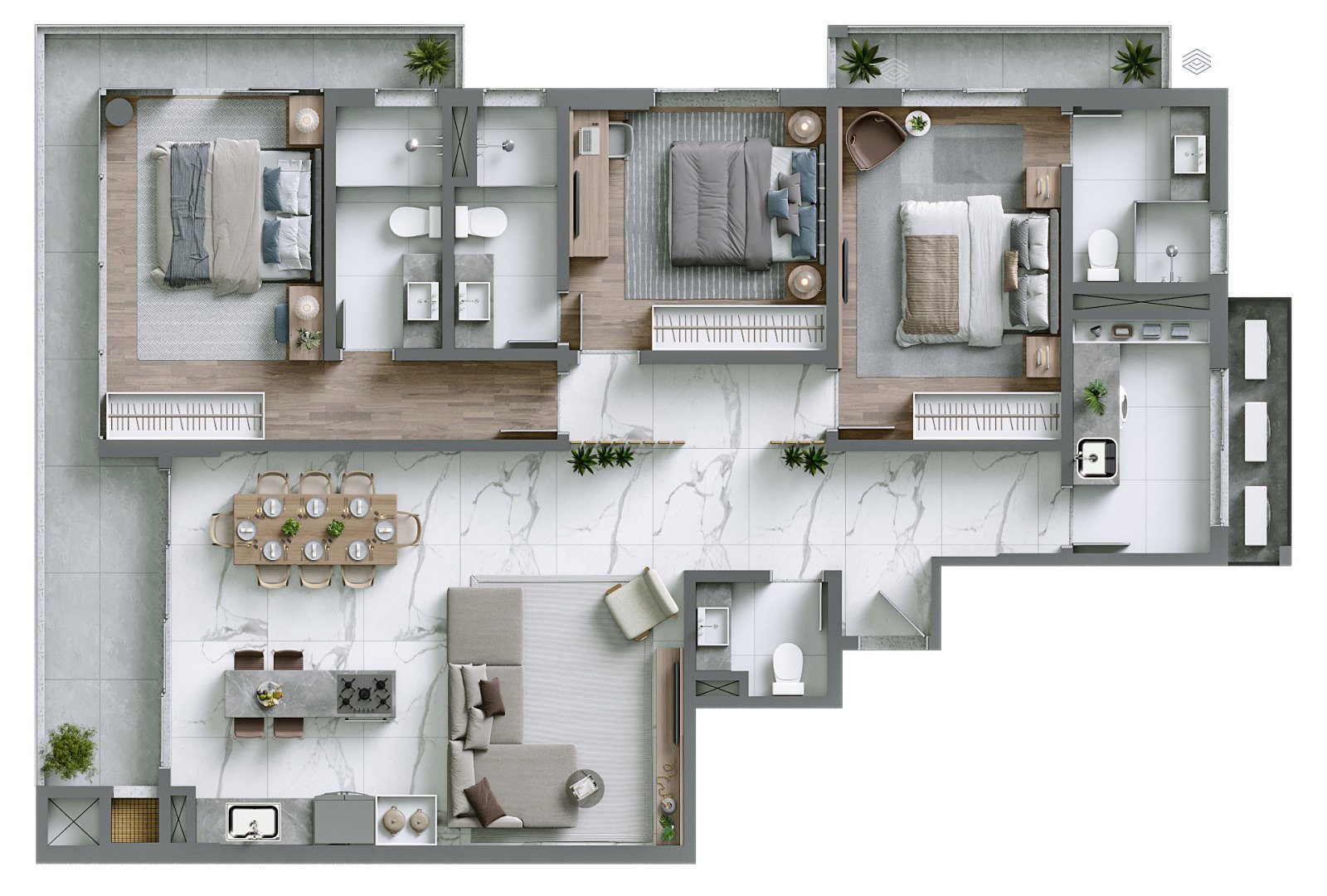 Planta 4 de Serena