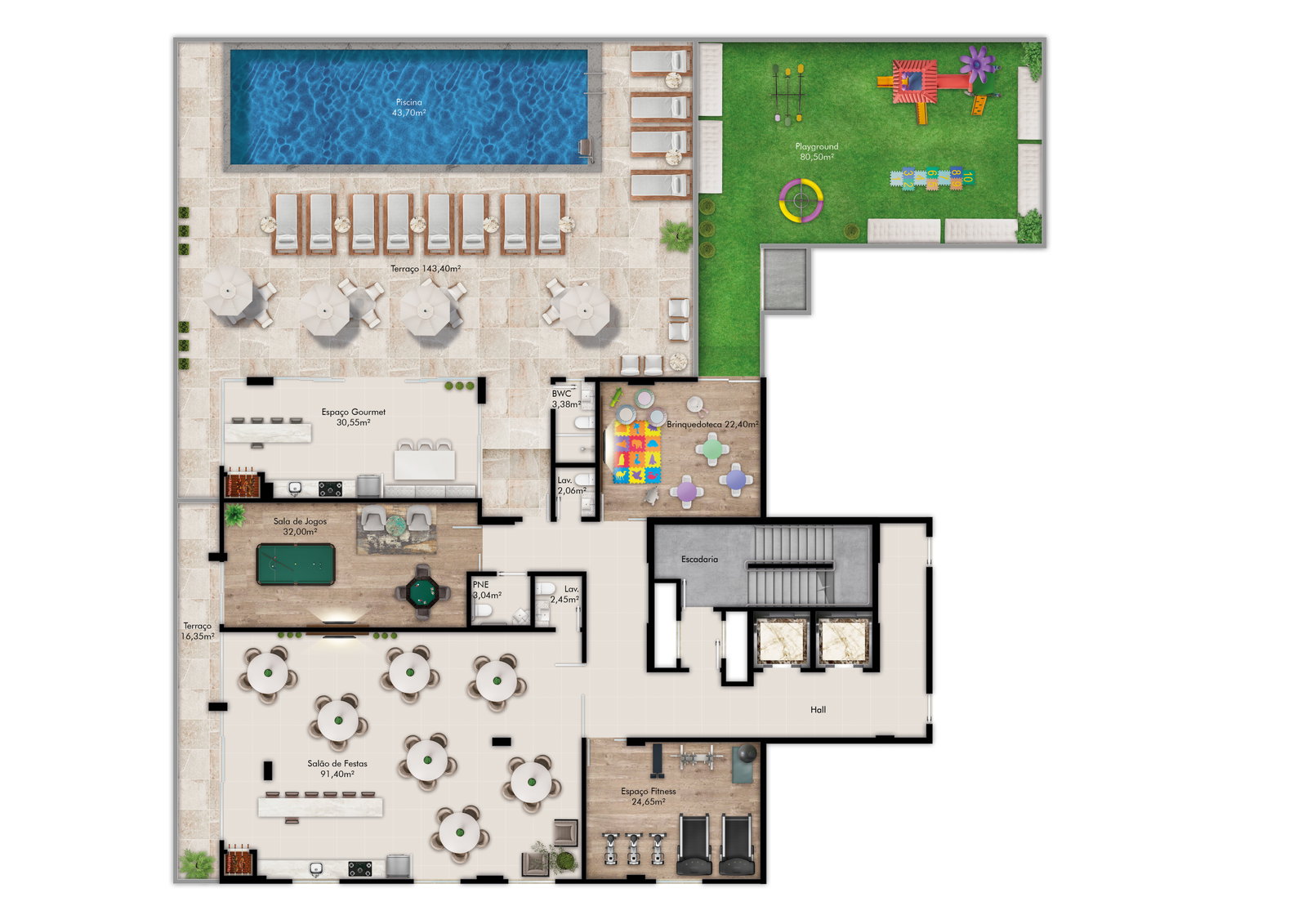 Planta 1 de Porto Valência