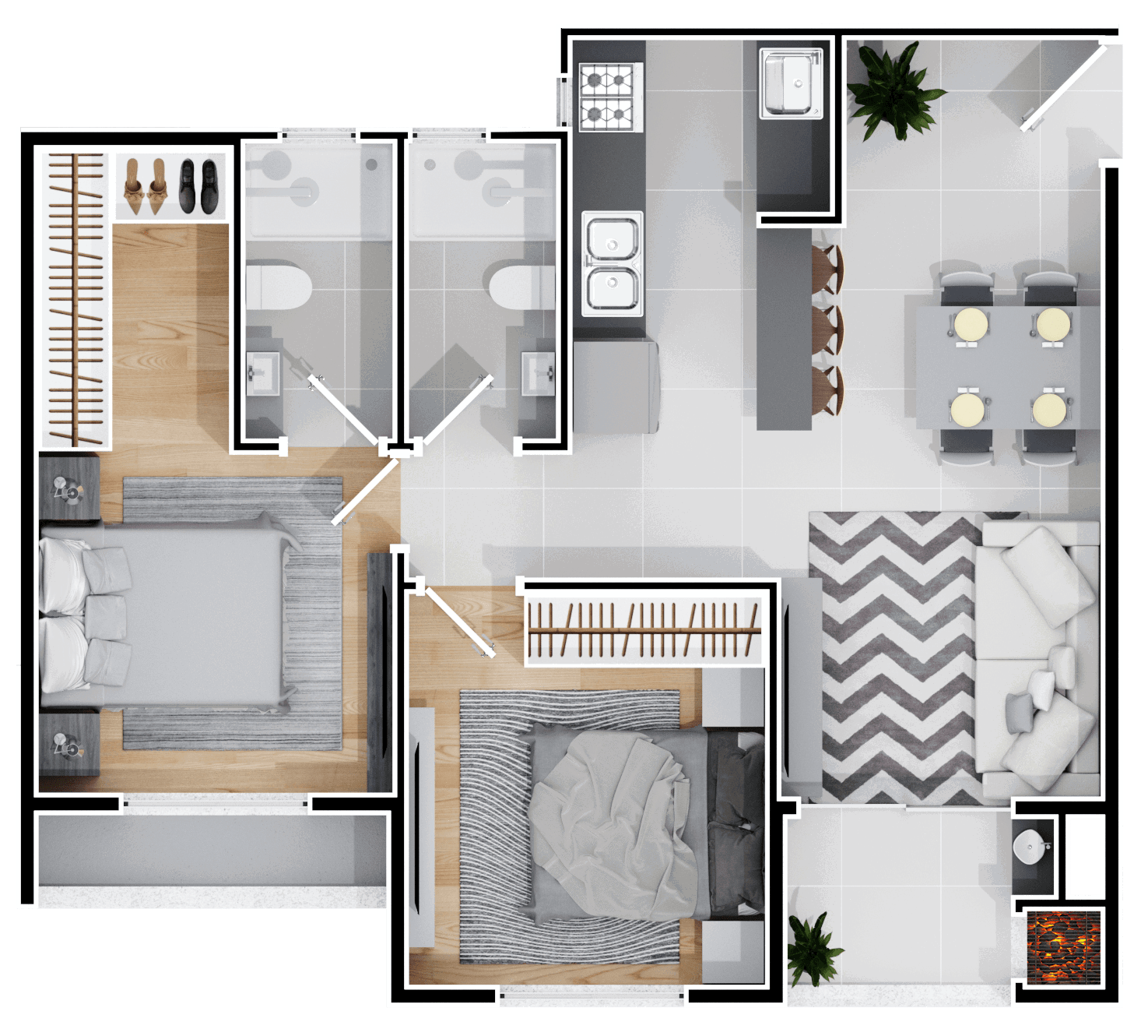 Planta 5 de Plaza Viena