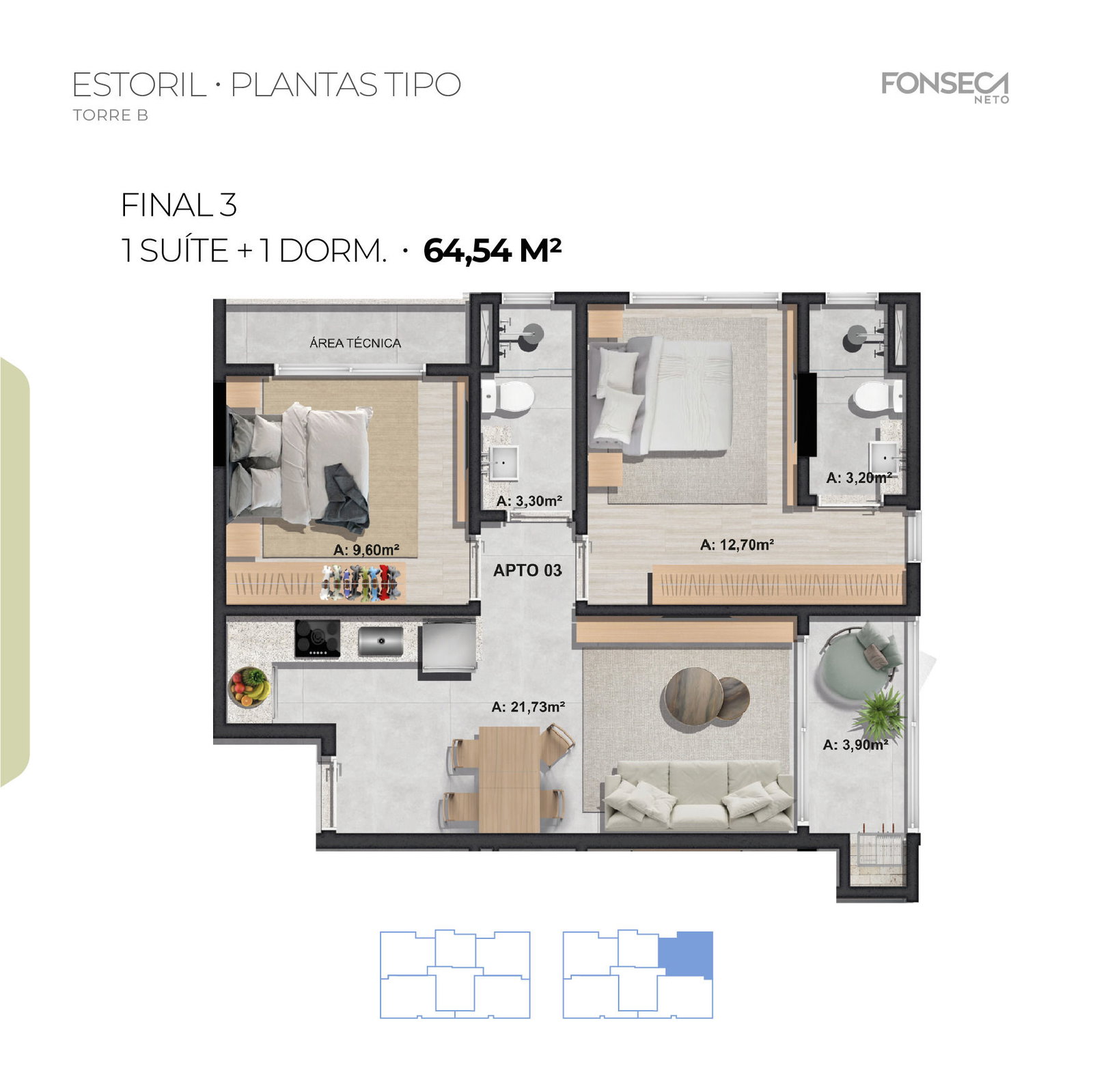 Planta 14 de Residencial Estoril