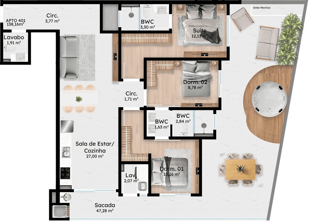 Planta 3 de Òslo Tower
