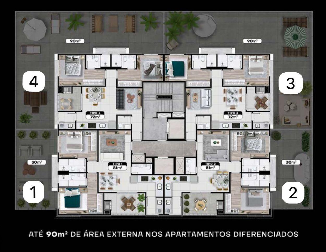 Planta 1 de Vivace 255