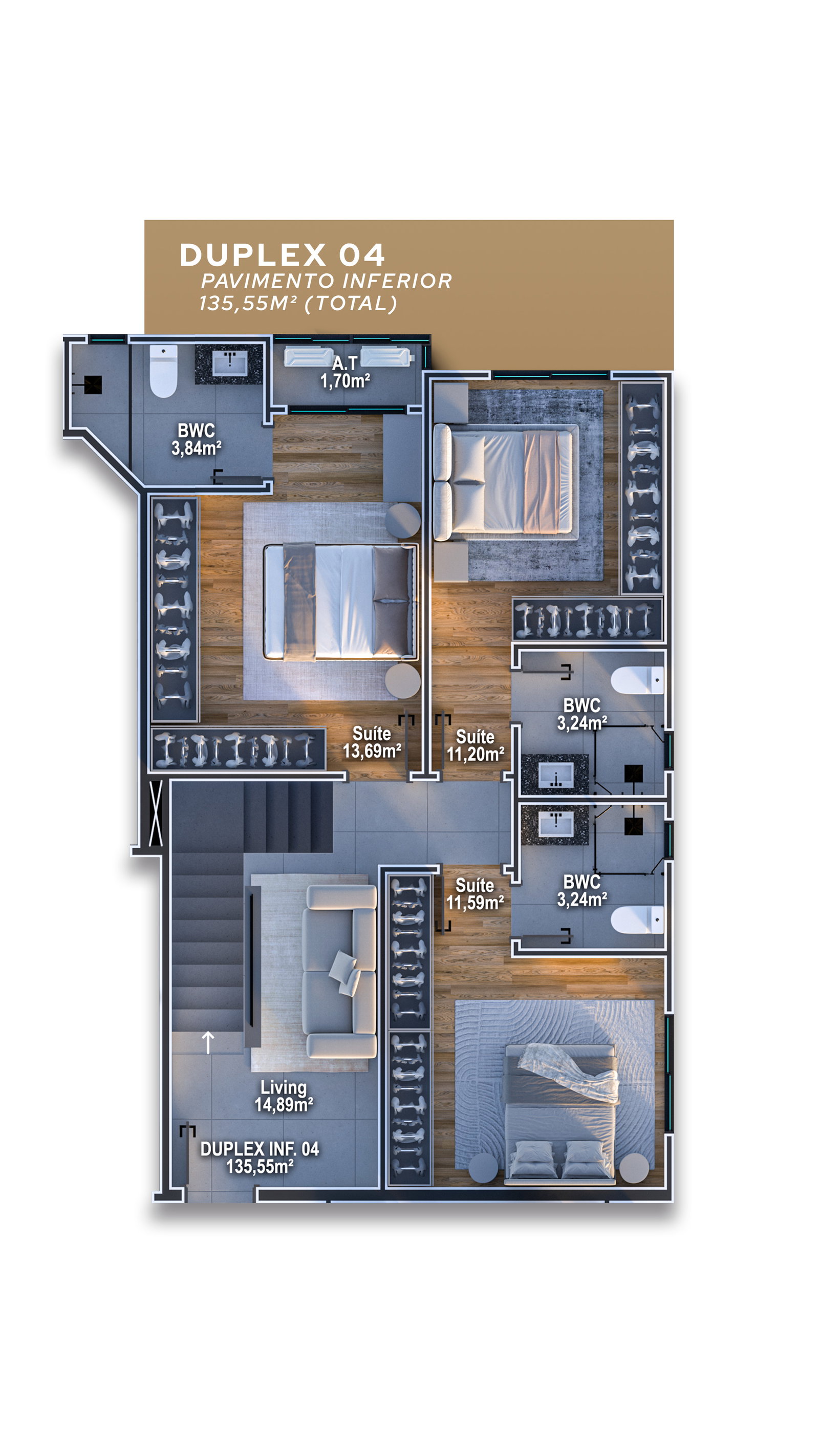 Planta 14 de Urban Life Home