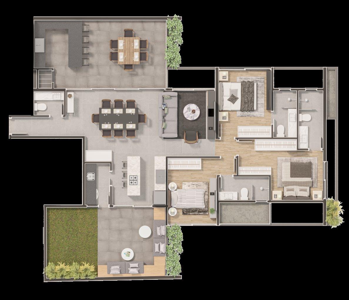 Planta 2 de Malibu
