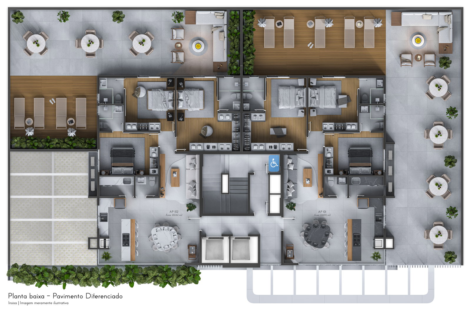 Planta 2 de San Andreas Residence