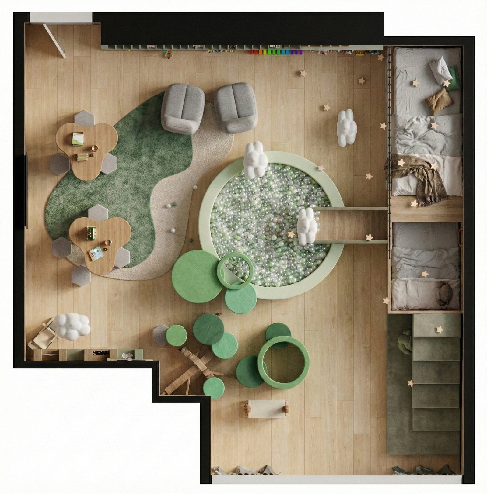 Planta 9 de West Line