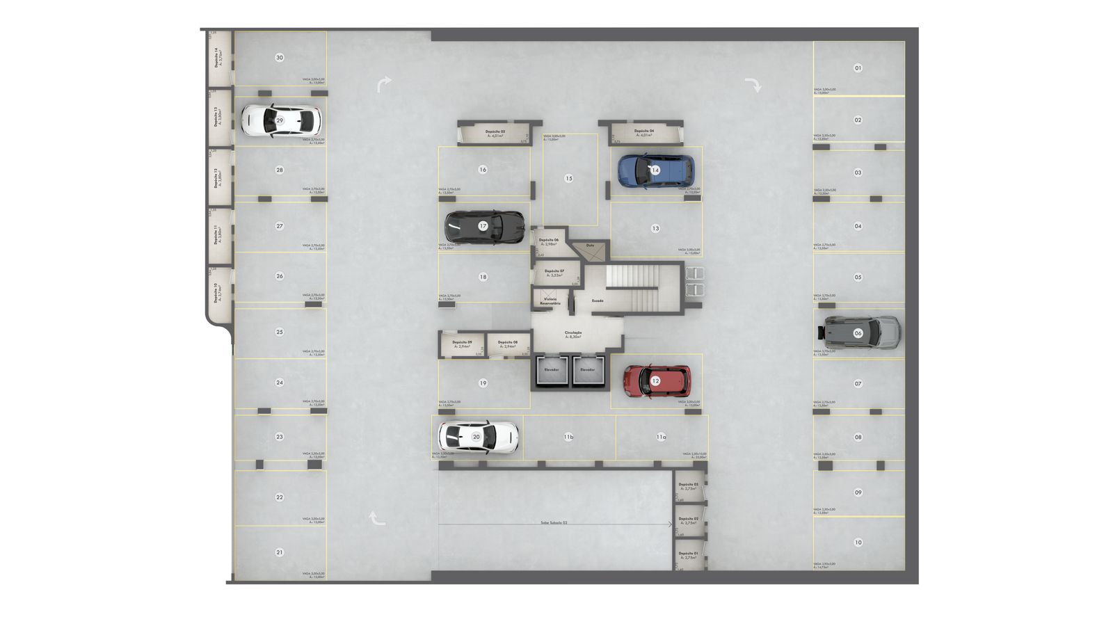 Planta 15 de Aura Residence