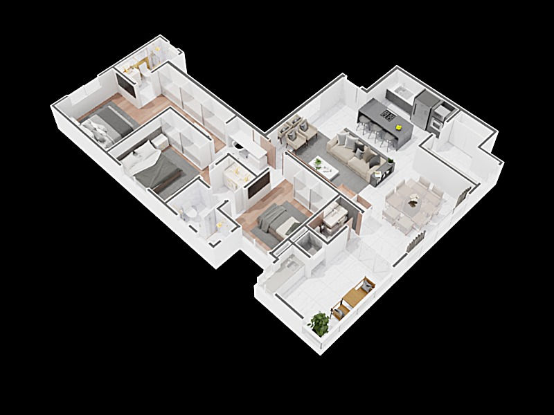 Planta 3 de Amsterdã