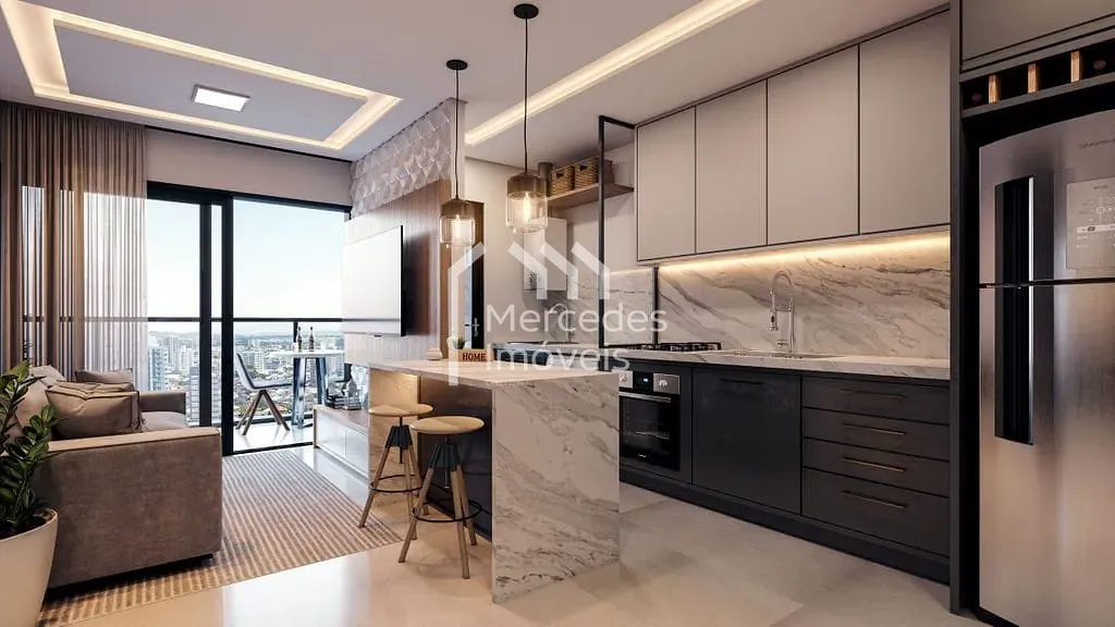 Foto 1 de Apartamento com 1 suíte + 1 dormitório à venda, 83 m² - Vila Operária - Itajaí/SC