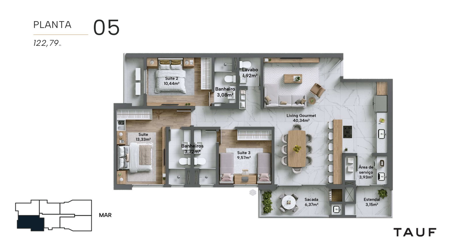 Planta 4 de Momentum Residence