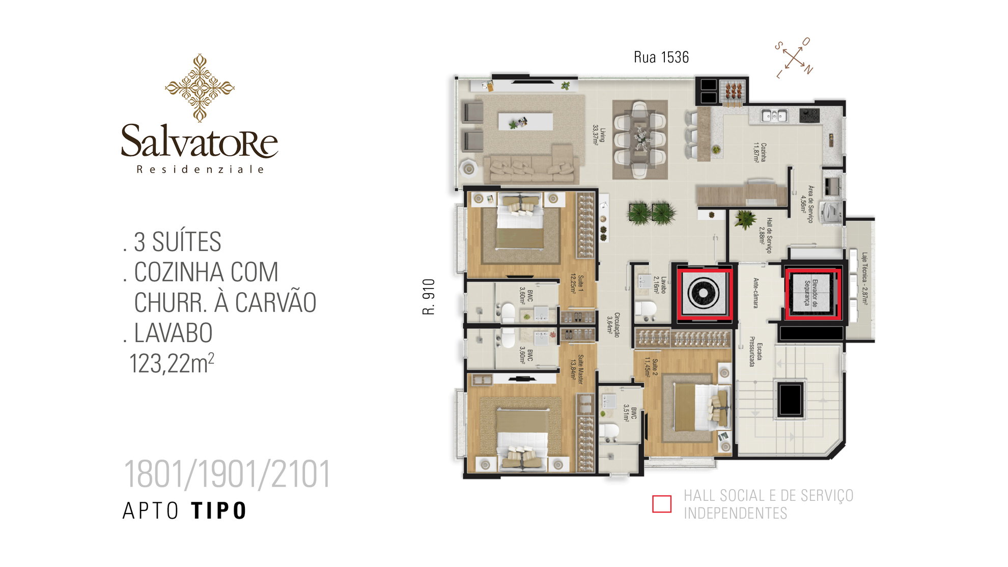 Planta 5 de Salvatore