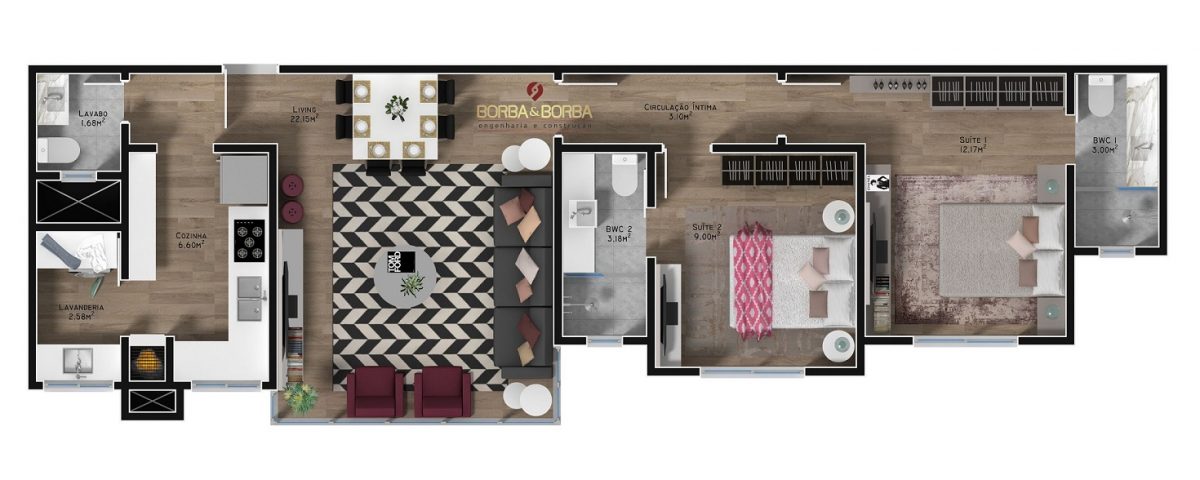 Planta 2 de Serenity Tower