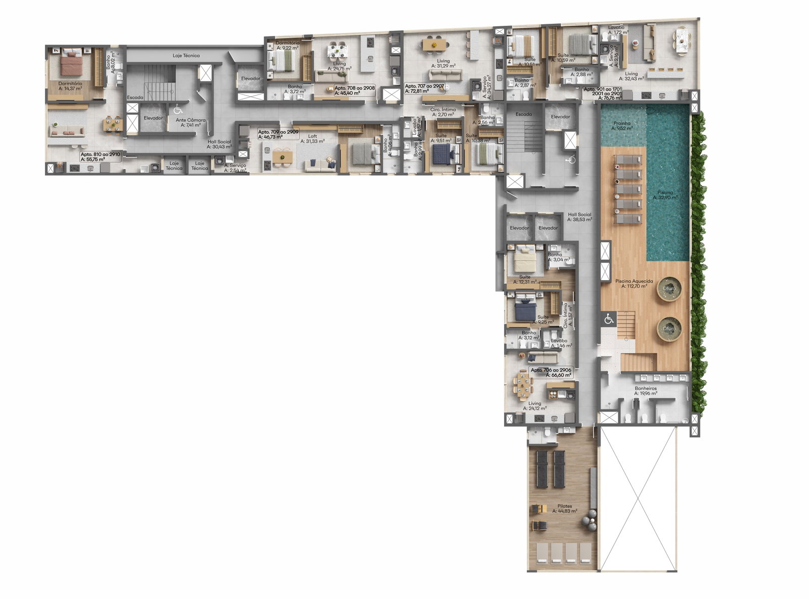 Planta 7 de Sea Home Design