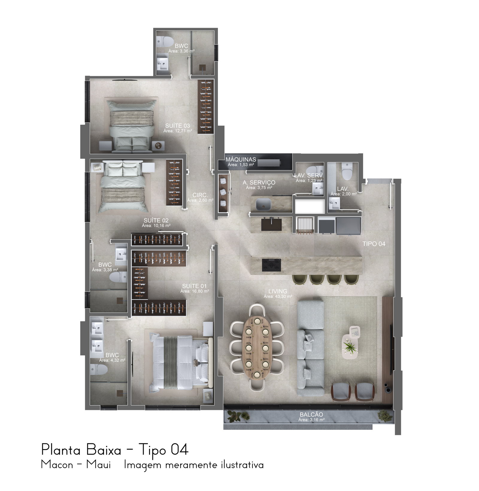 Planta 6 de Maui Residence