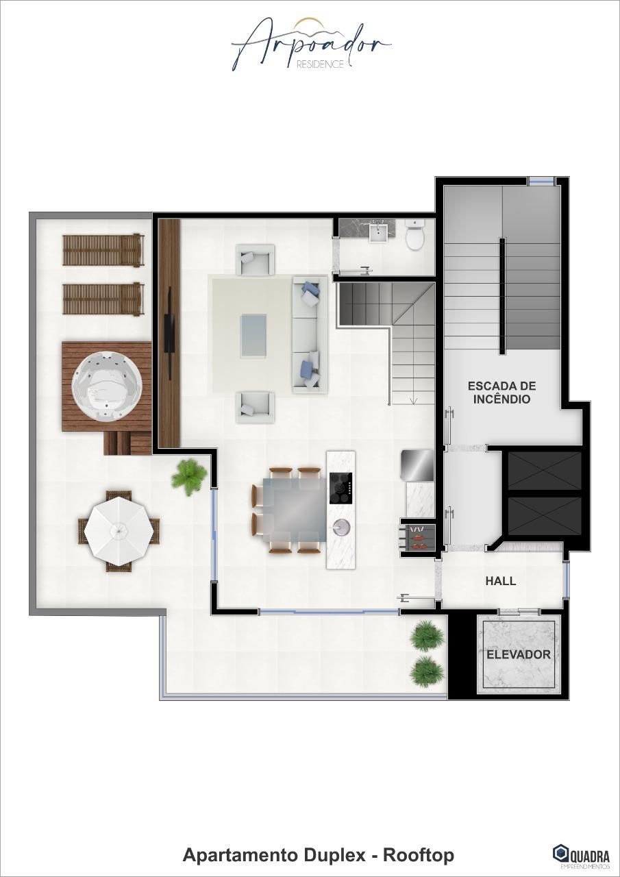 Planta 5 de Arpoador Residence