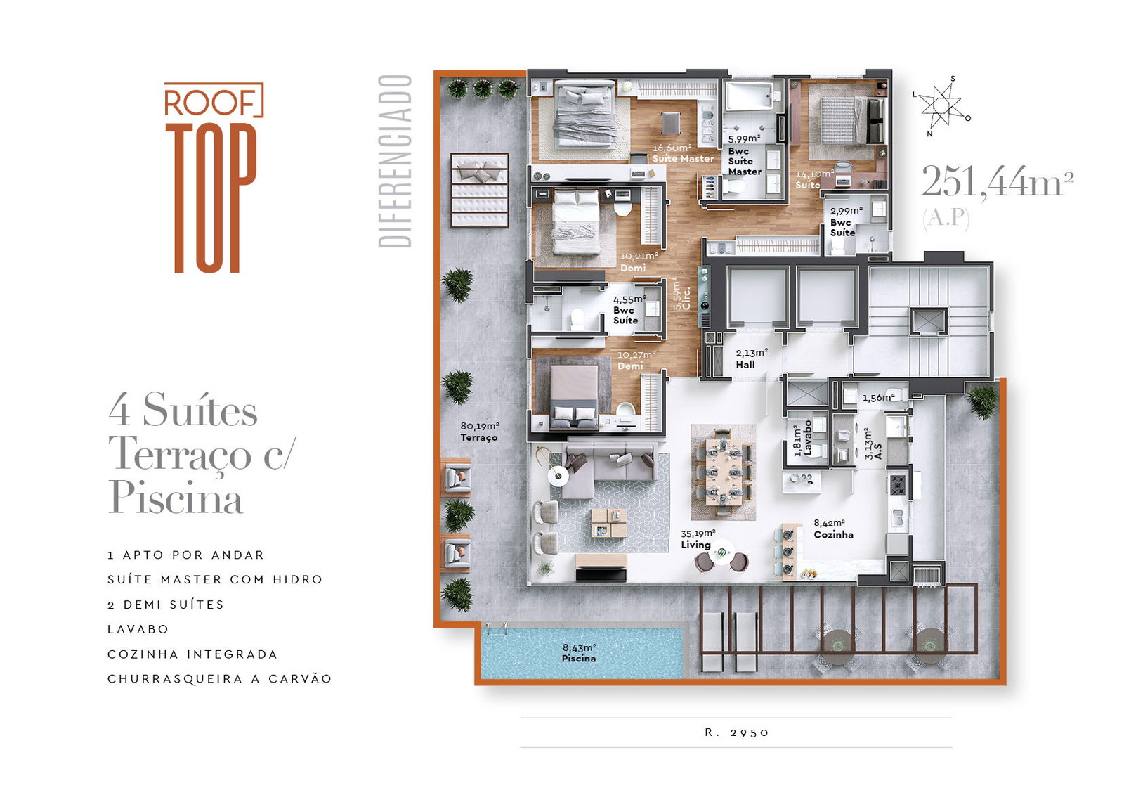 Planta 1 de Rooftop