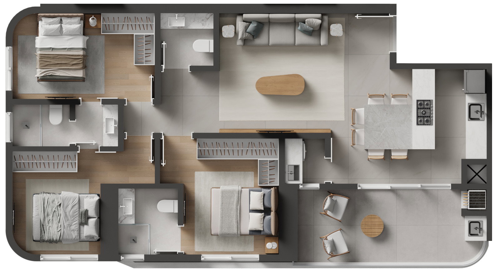 Planta 4 de Baker's Bay Residence