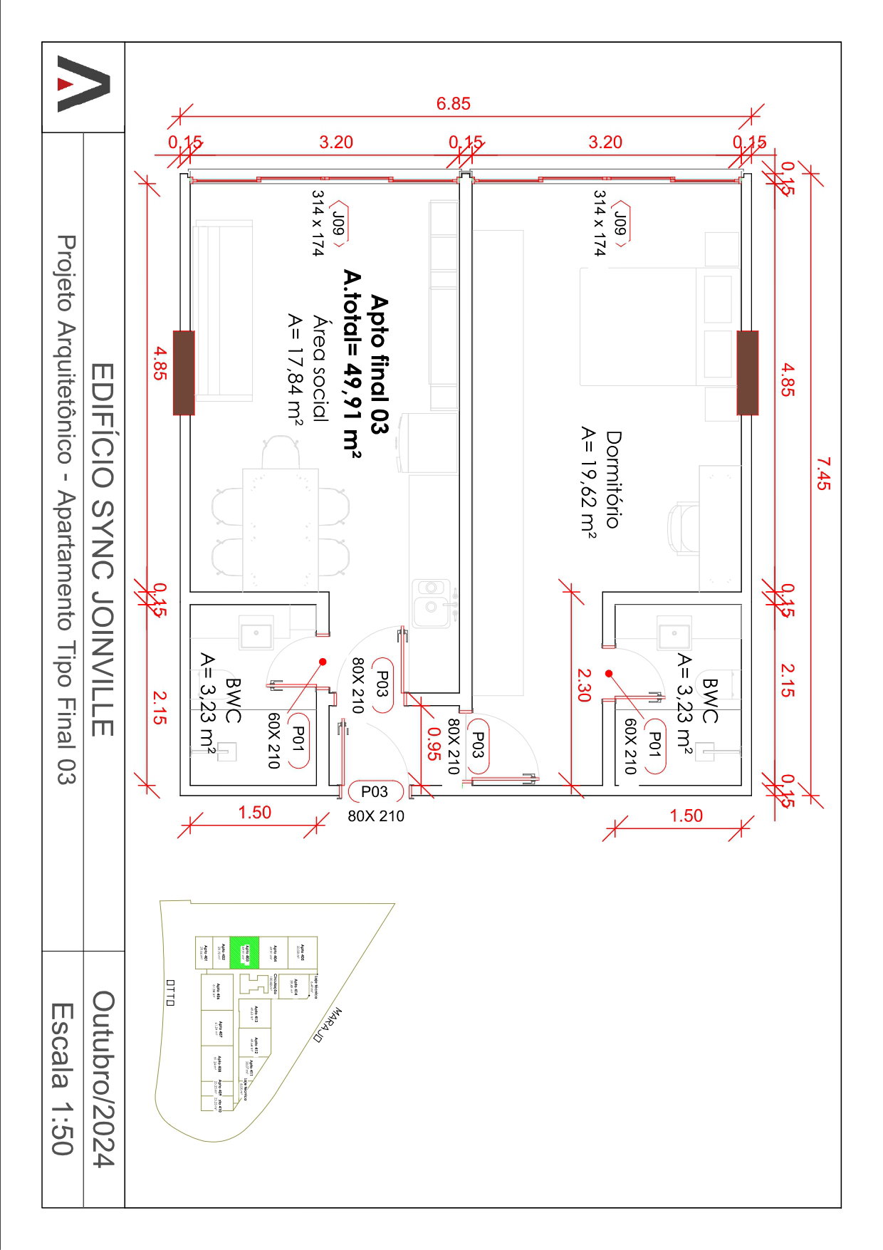 Planta 3 de Sync Joinville