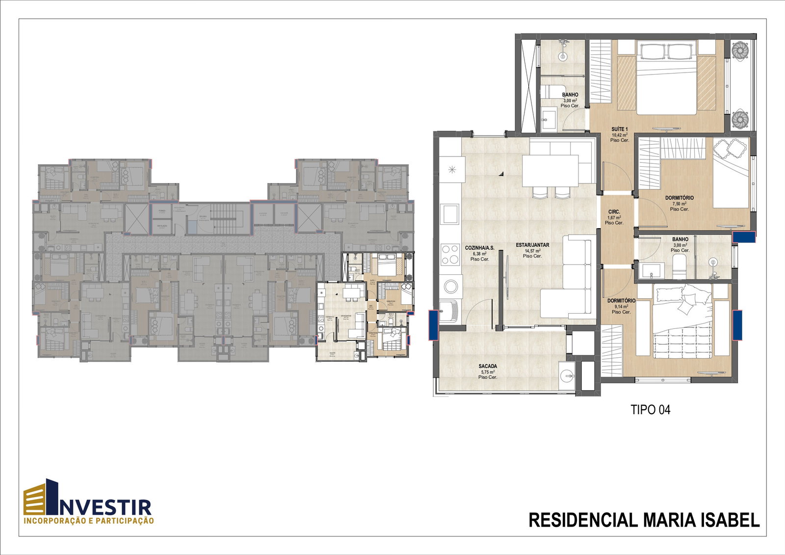 Planta 6 de Maria Isabel Residence