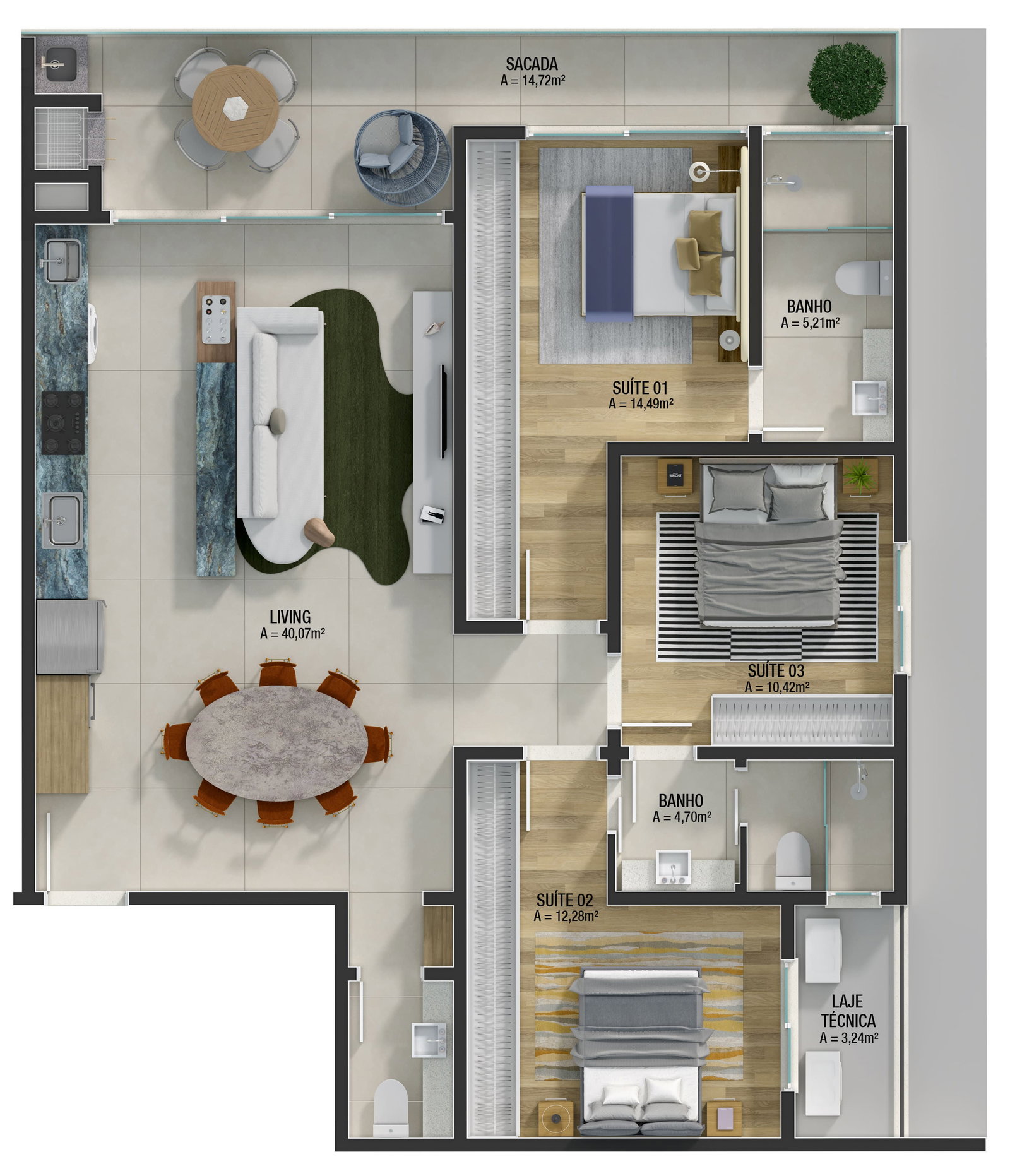 Planta 4 de Brava Ocean
