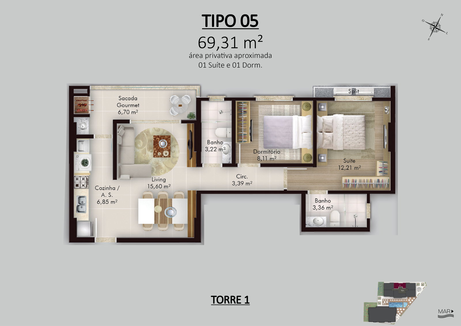 Planta 8 de ST Barth Home Club