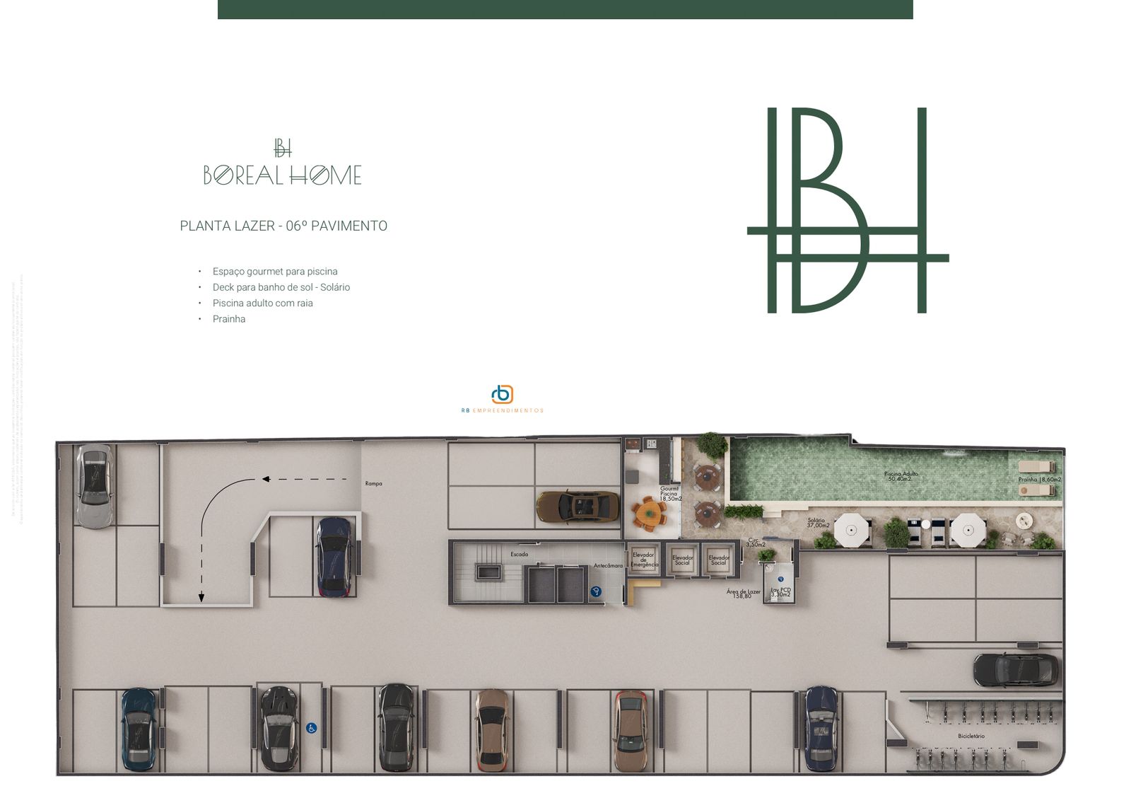 Planta 3 de Boreal Home