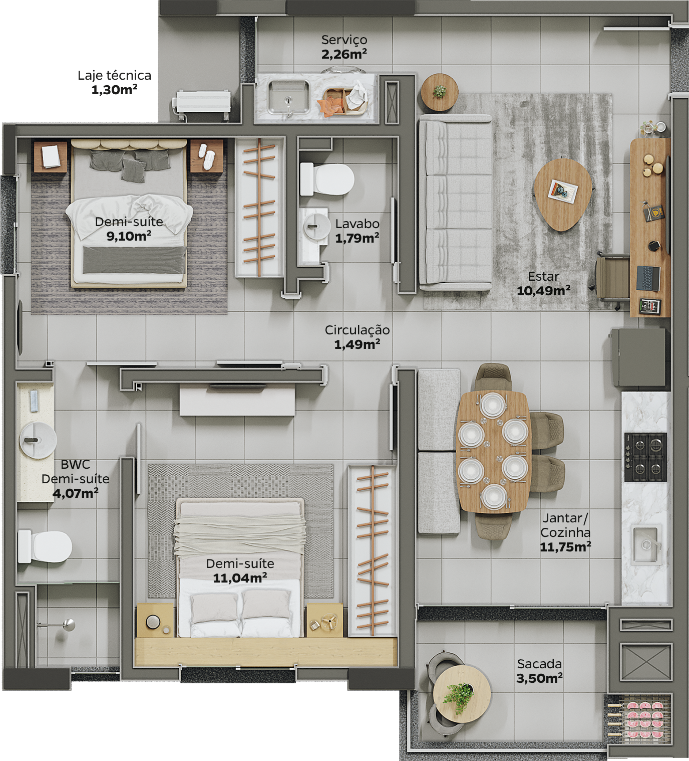 Planta 4 de Orion Residence