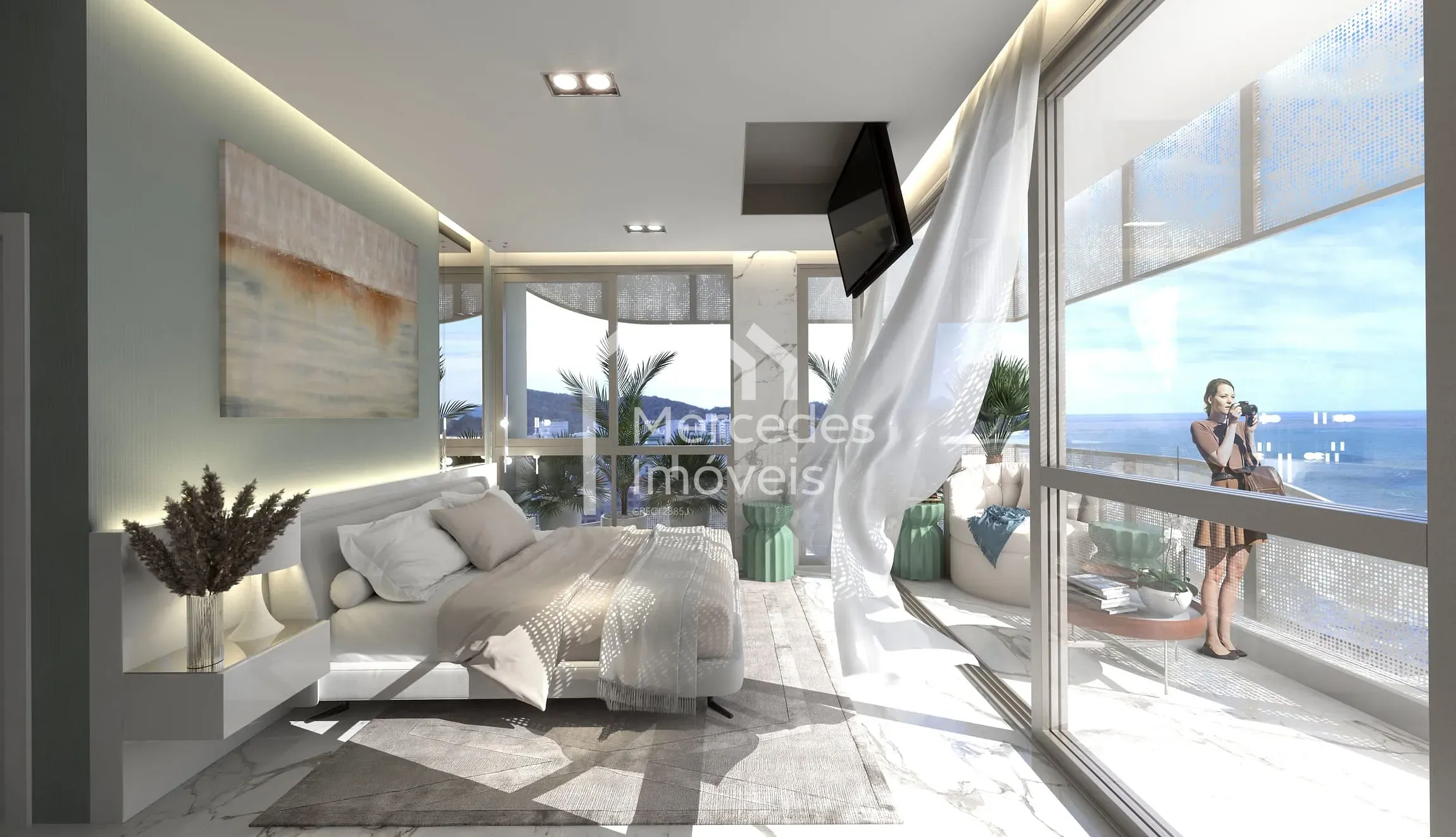 Foto 3 de Apartamento 3 suítes com 160.42m² , Praia Brava, Itajai SC