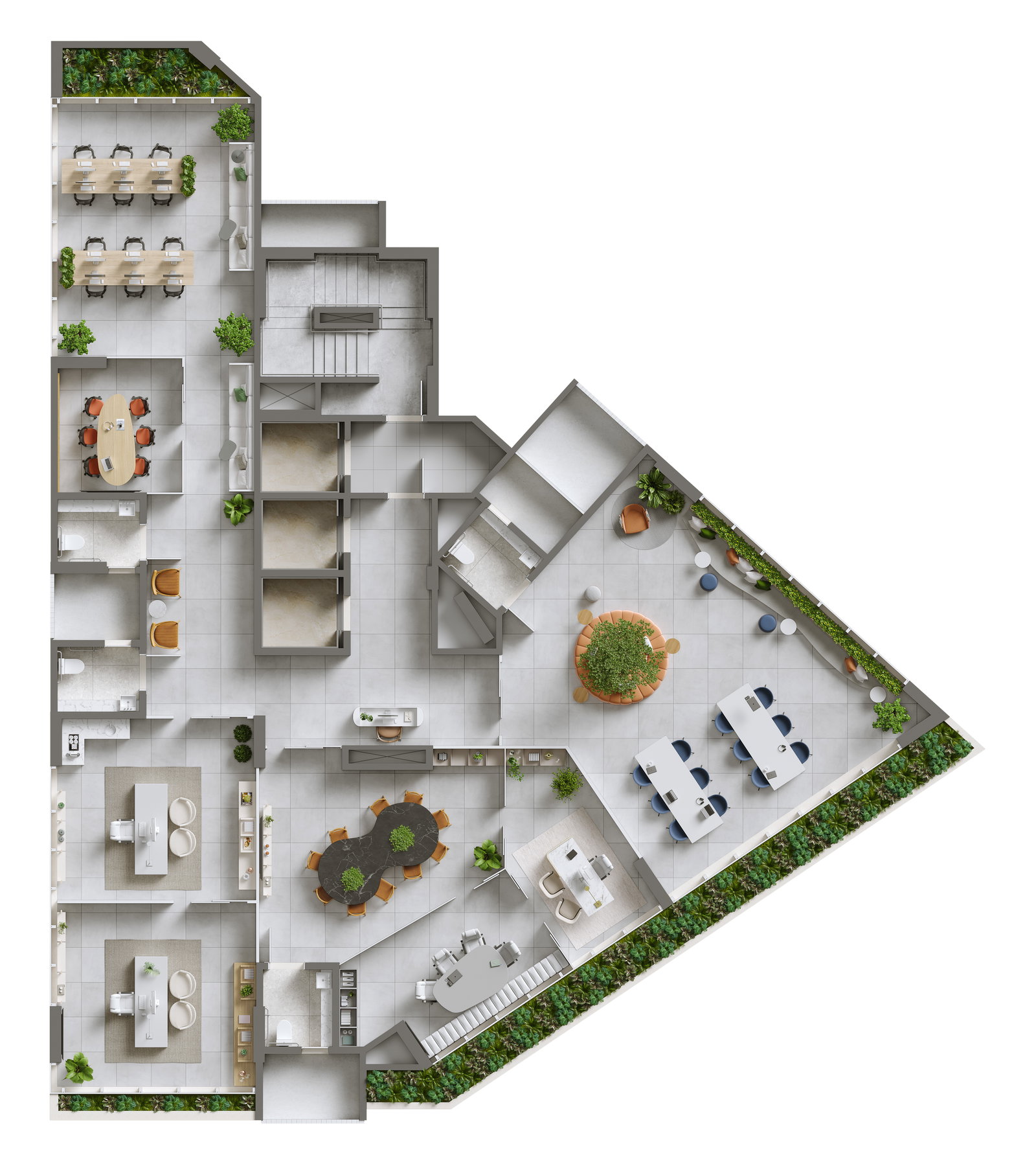 Planta 3 de Brickell Business
