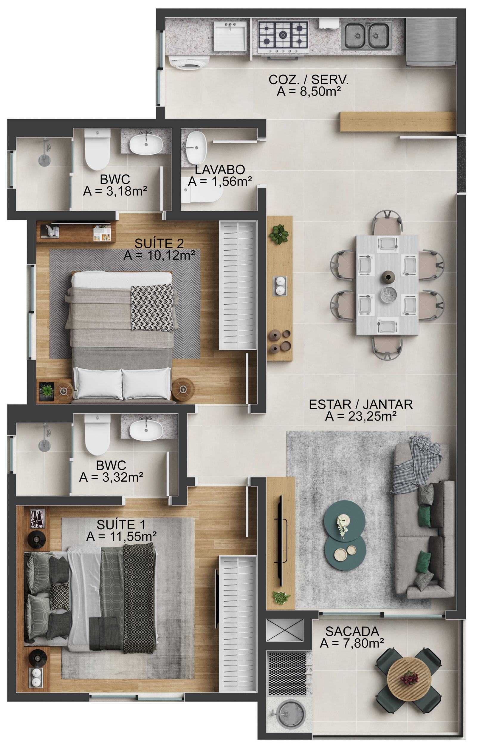 Planta 4 de L’essence Residence