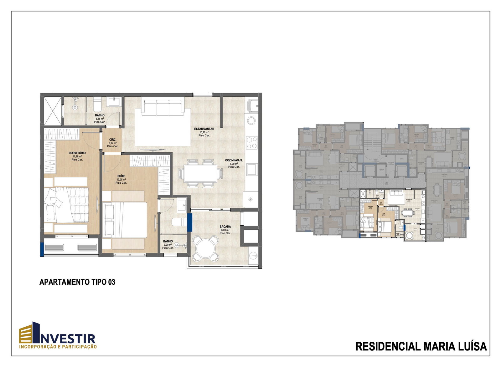 Planta 5 de Maria Luísa Residence