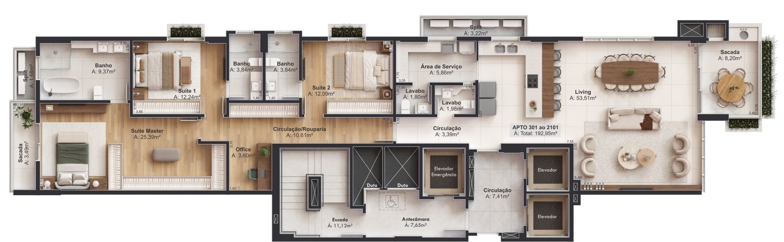 Planta 5 de Árbor Concept Home
