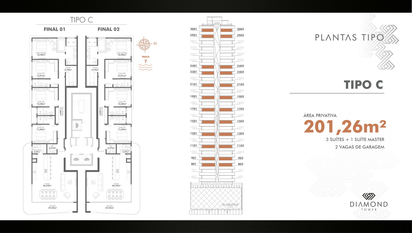 Planta 4 de Diamond Tower