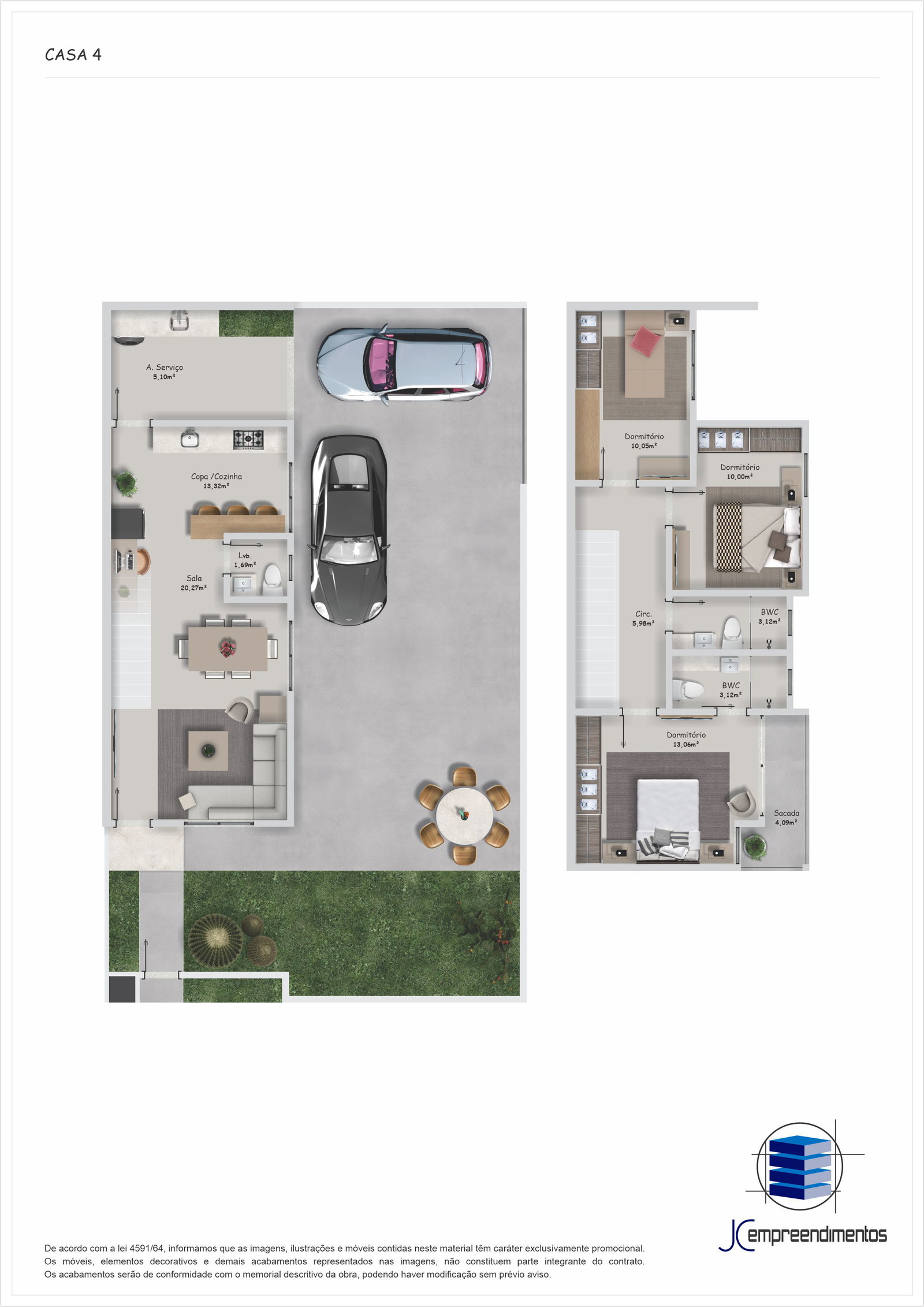 Planta 1 de Residencial San Marino