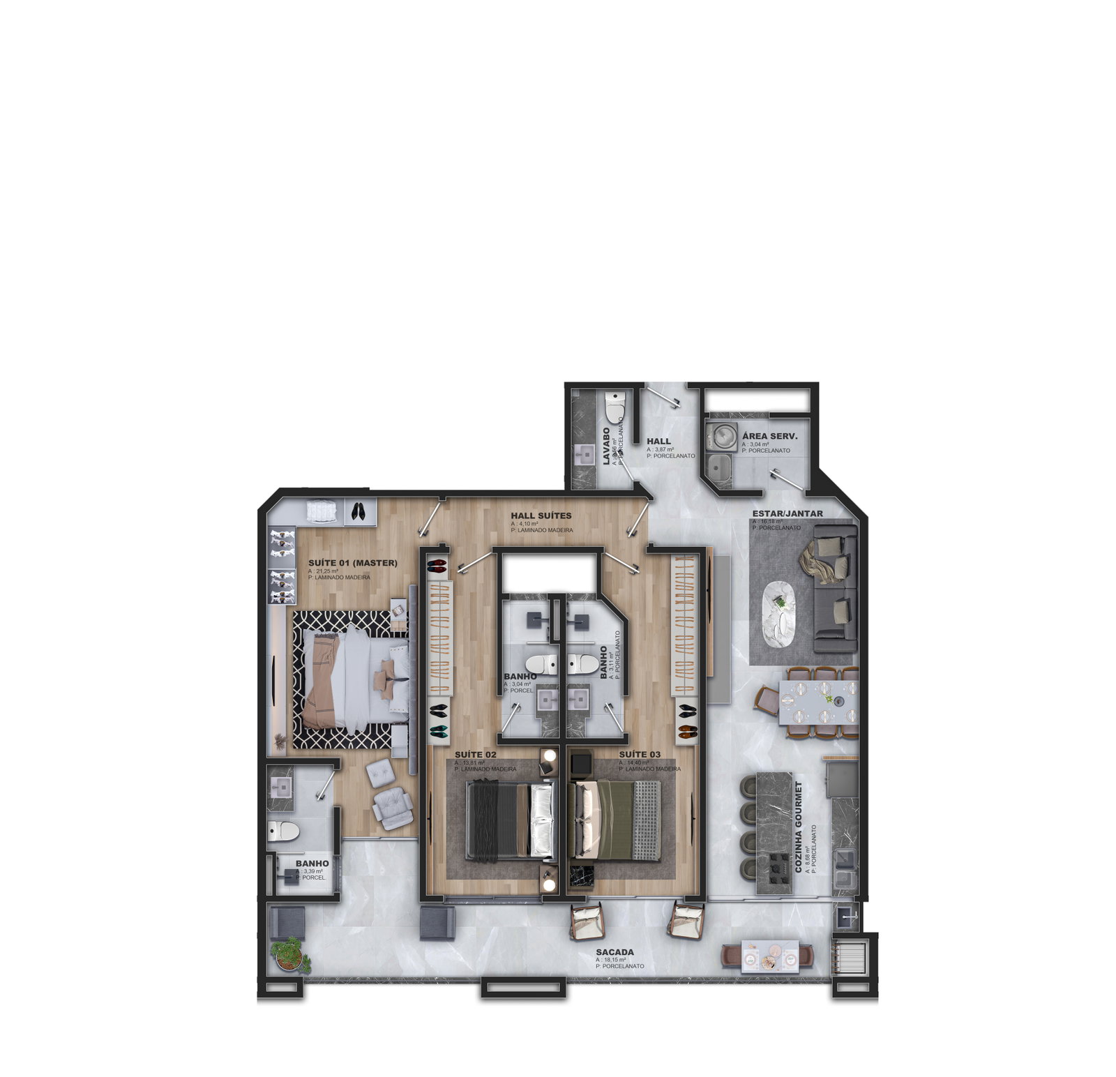Planta 8 de Lê Vittá