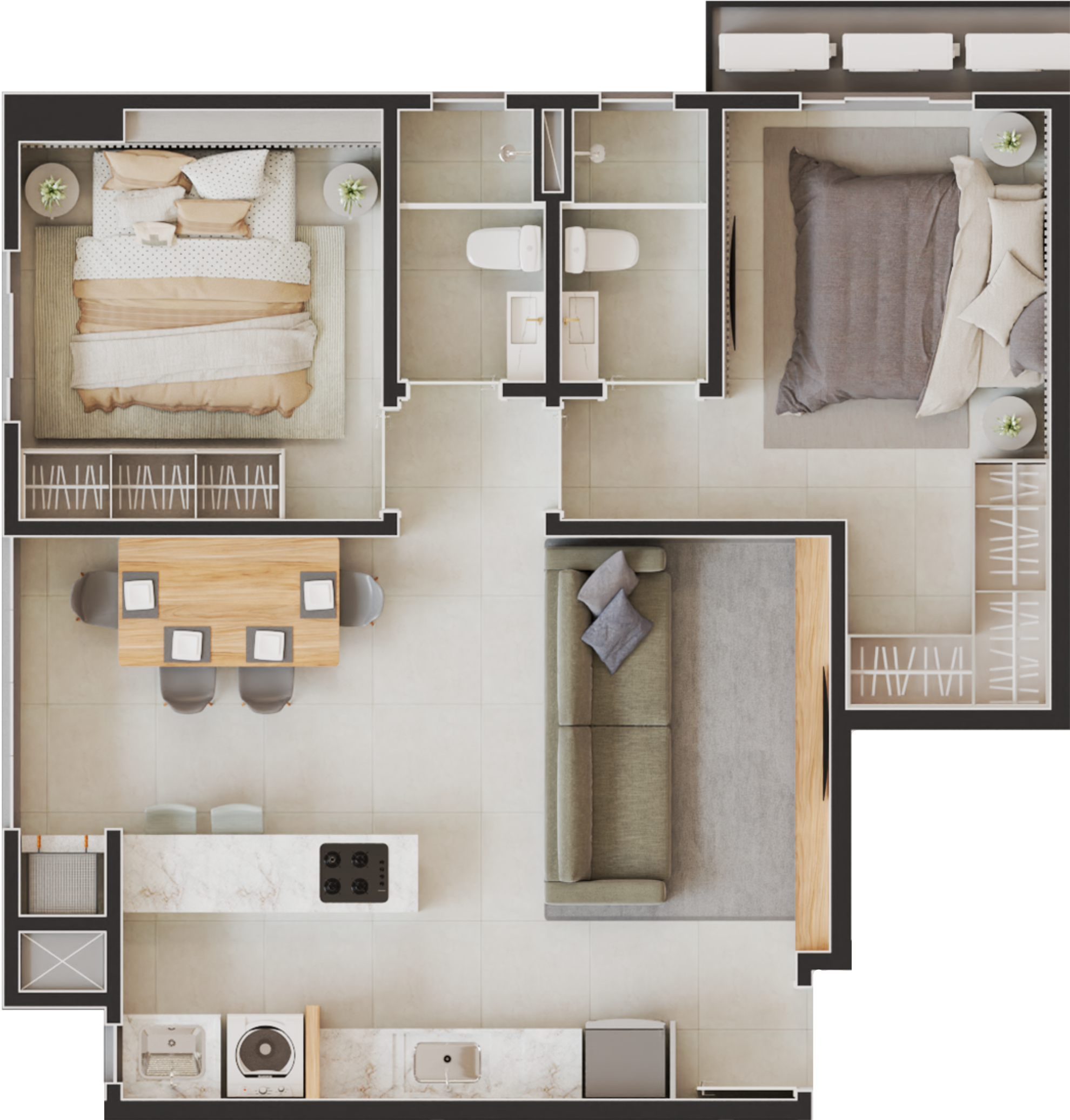 Planta 7 de Aurora Residence