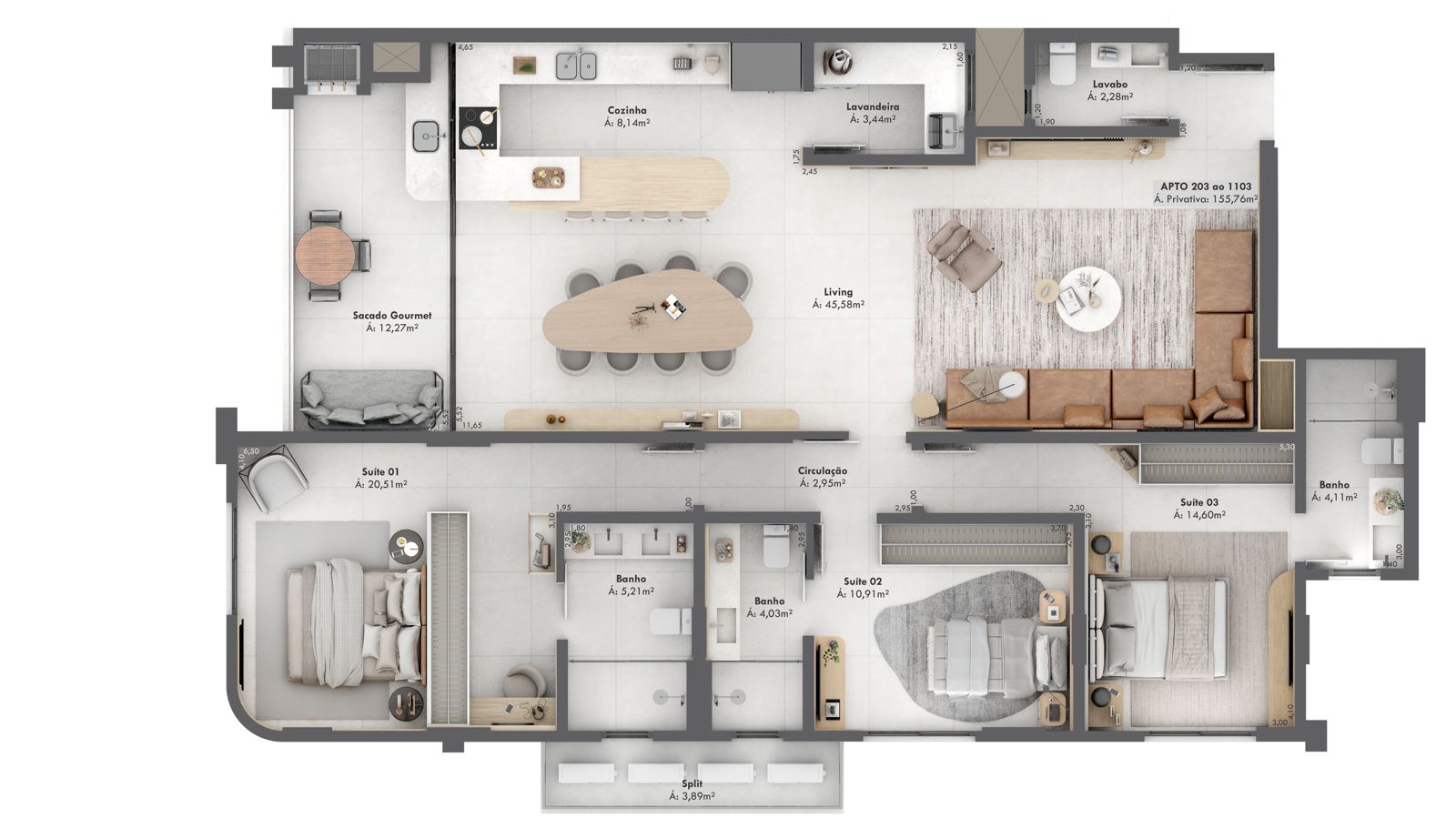 Planta 5 de Aura Residence