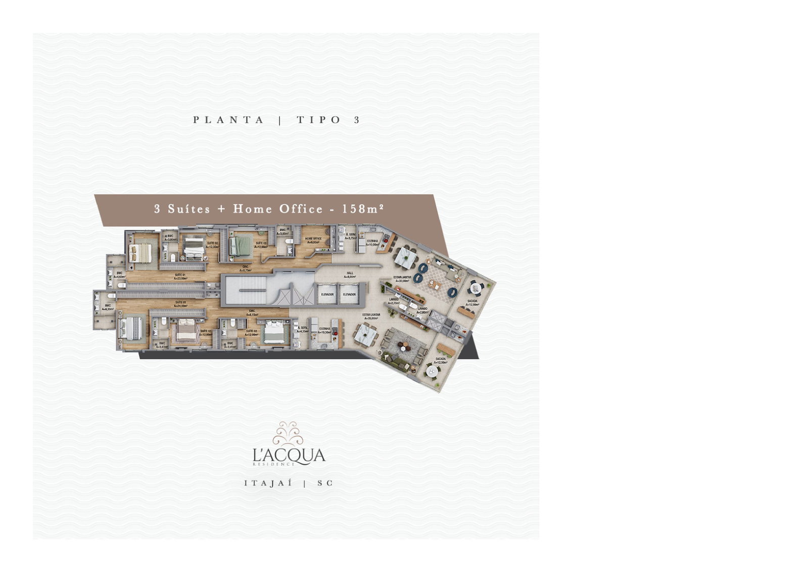 Planta 6 de L'Acqua Residence