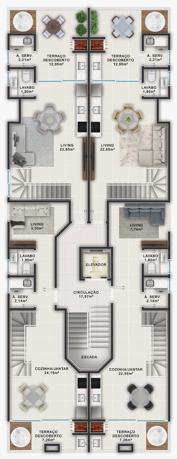 Planta 2 de Soul Residence