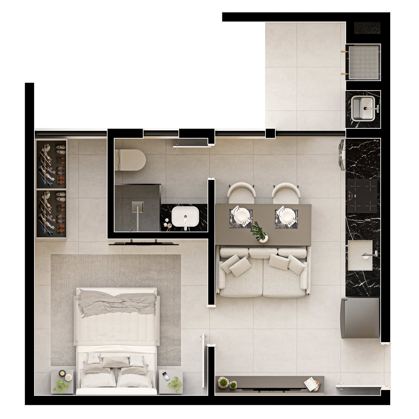 Planta 3 de Residencial Park Residence