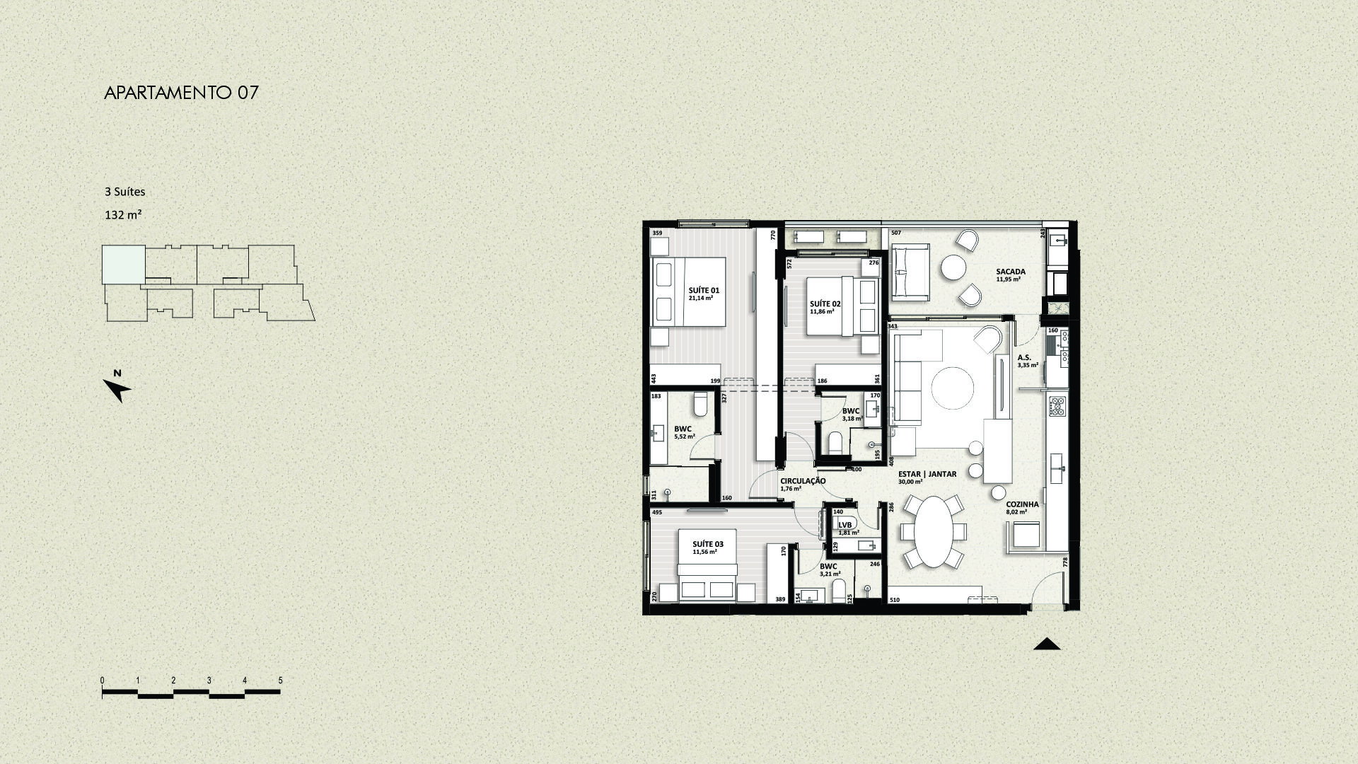 Planta 2 de Canvas Residence