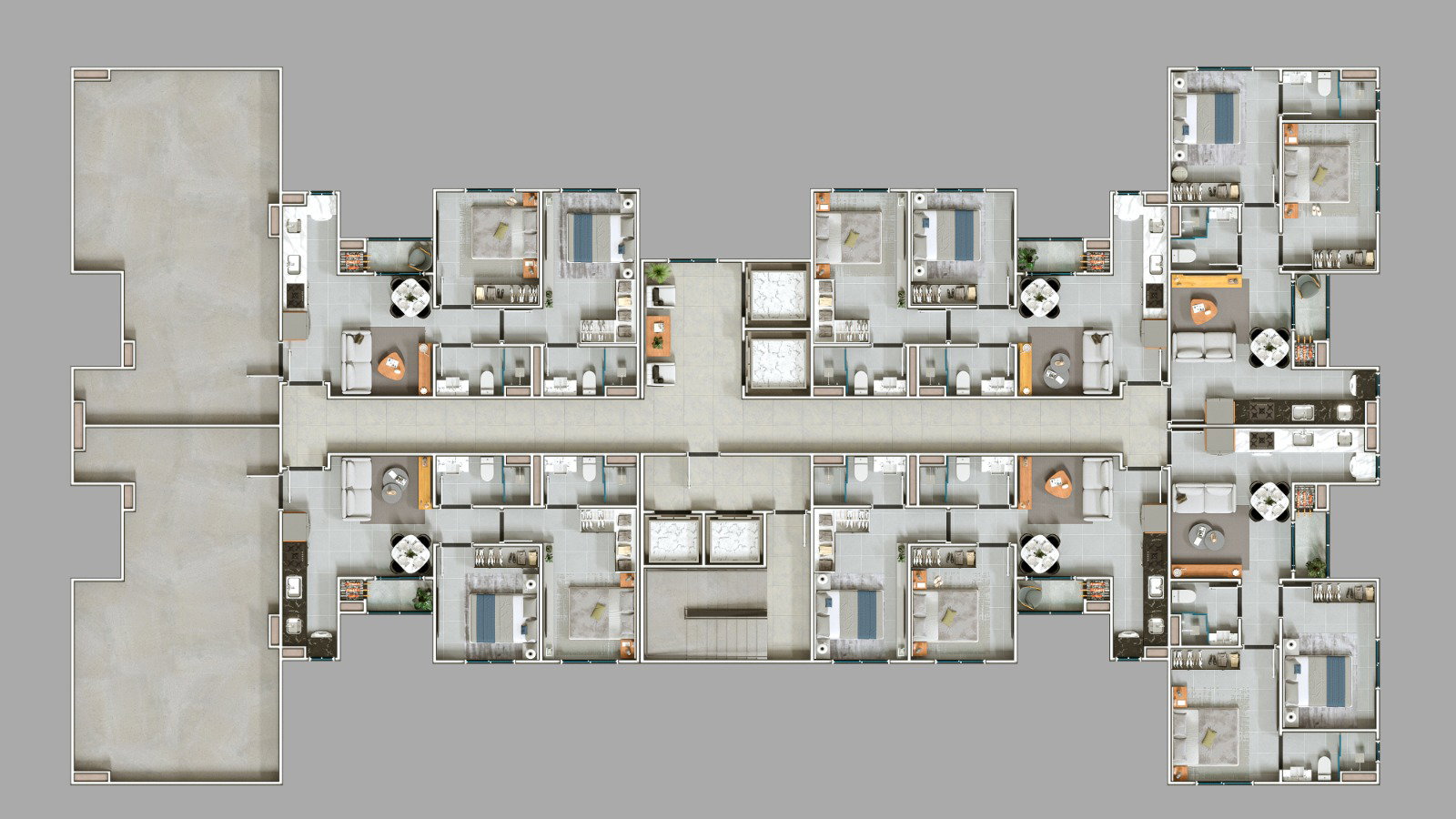 Planta 1 de Ozzy Residence