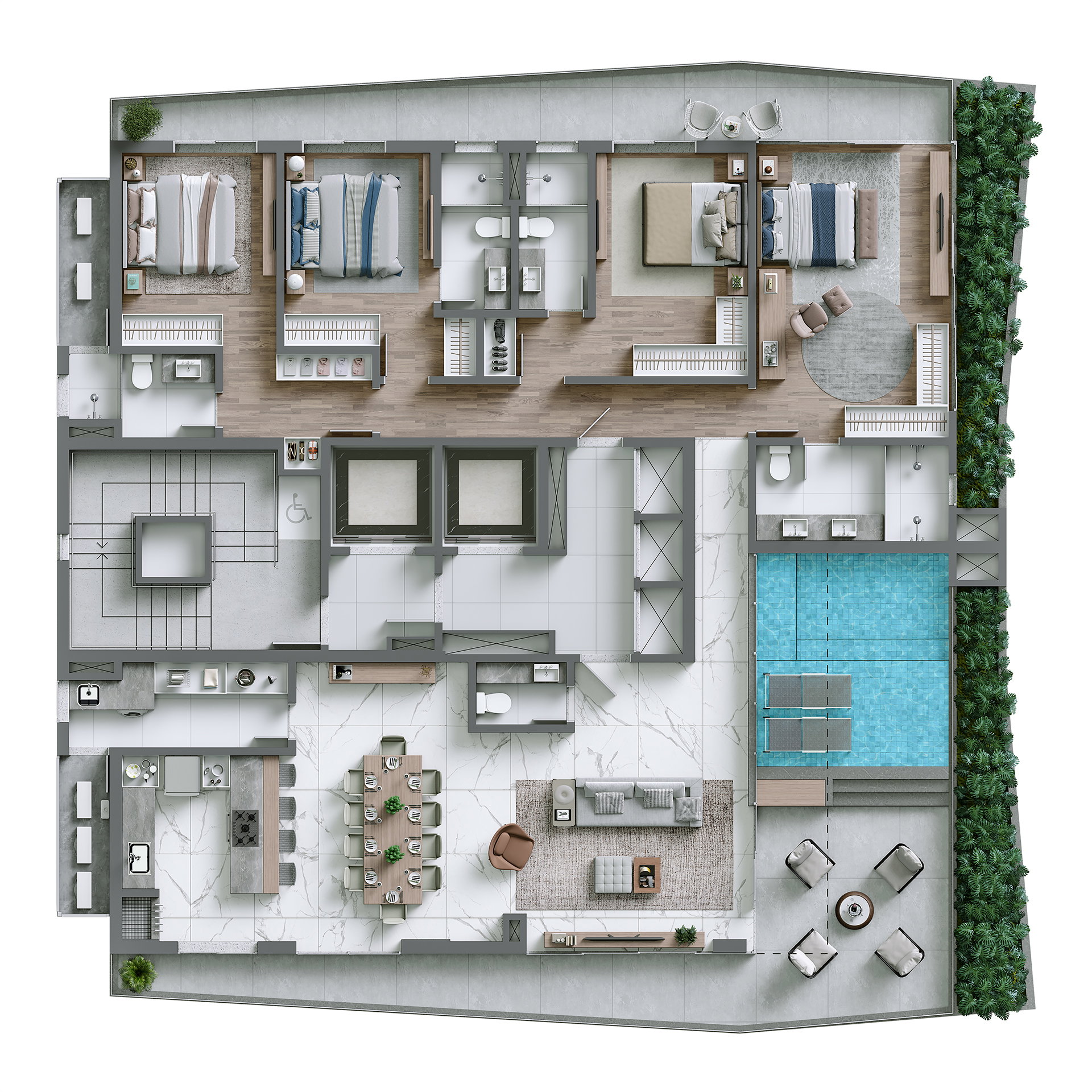 Planta 12 de Bossa