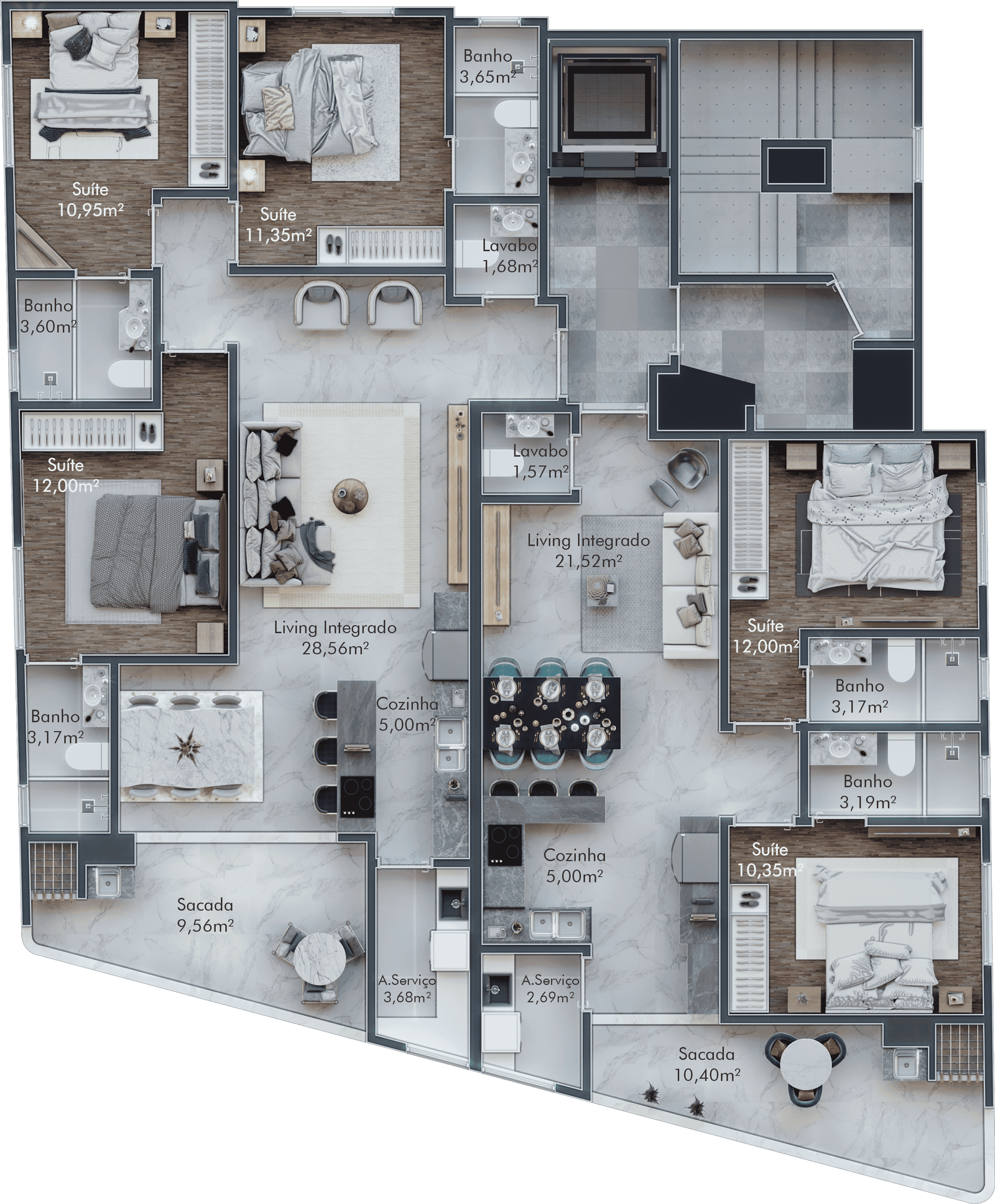 Planta 1 de Sunset Beach